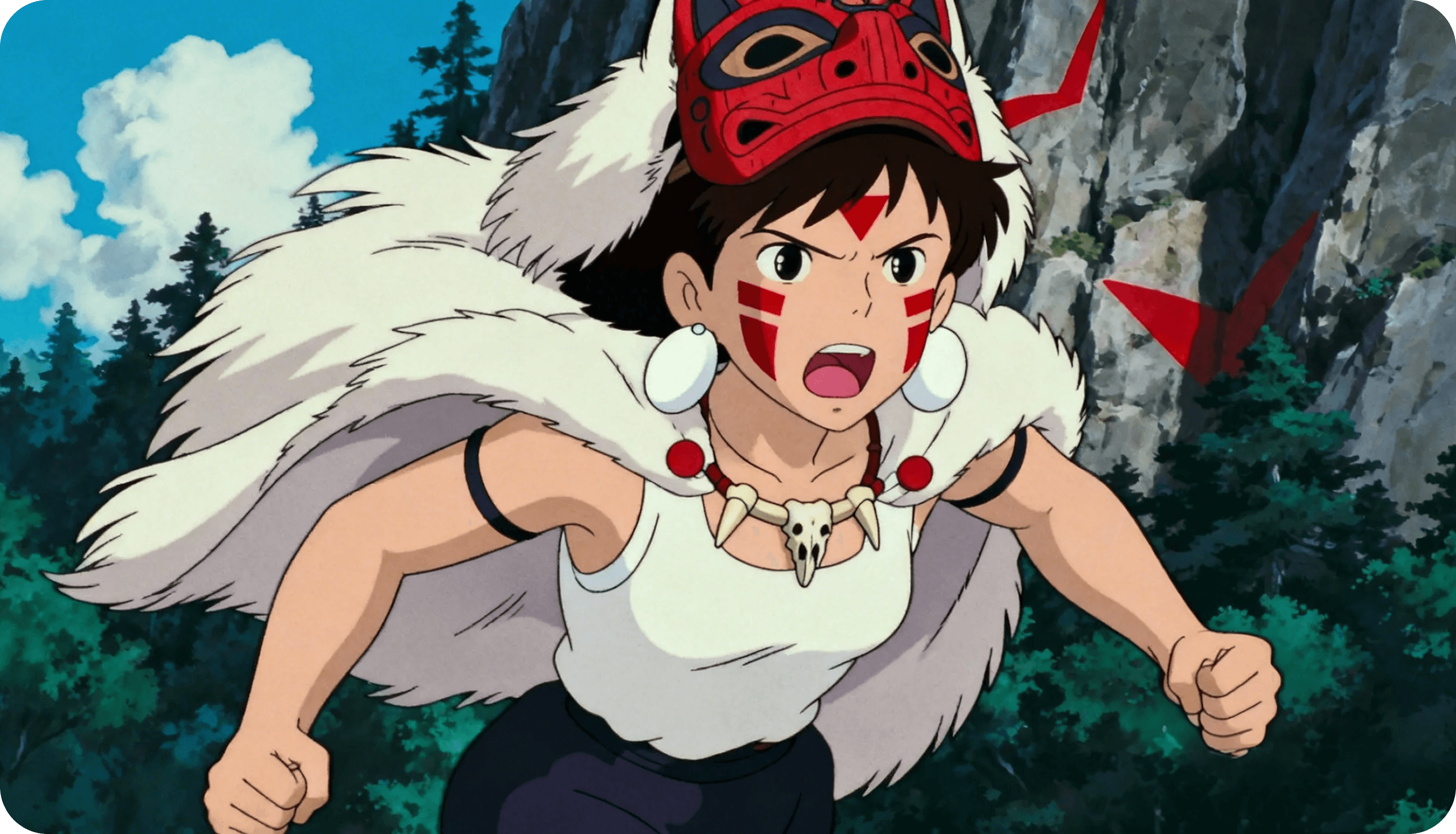 Studio Ghibli style anime art